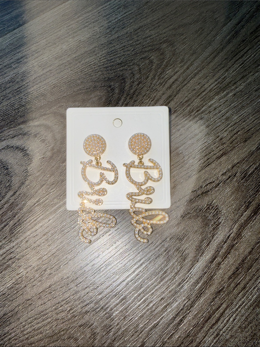 Bride earrings